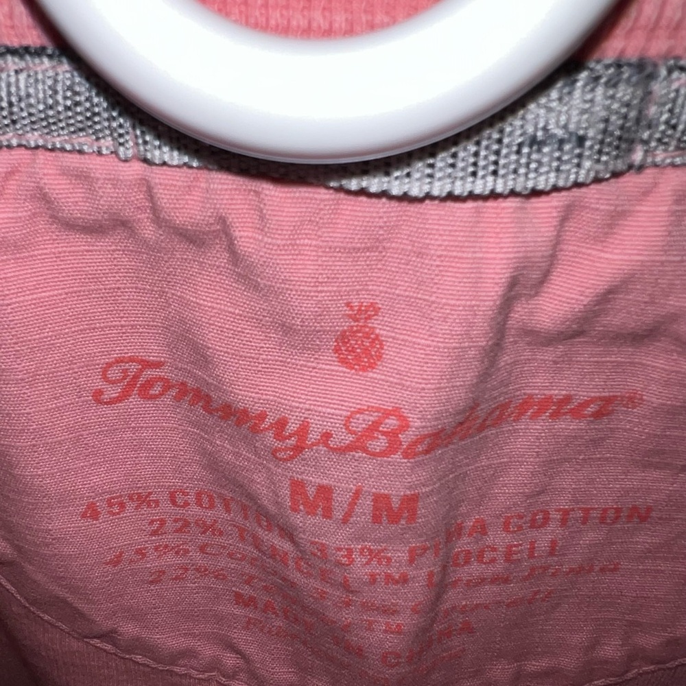 Tommy Bahama Coral Pink Tobago Bay Crewneck Sweatshirt - Picture 4 of 4
